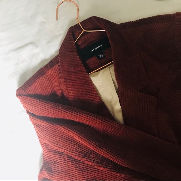 Maroon Corduroy Blazer 🏷 - Picture 8 of 14